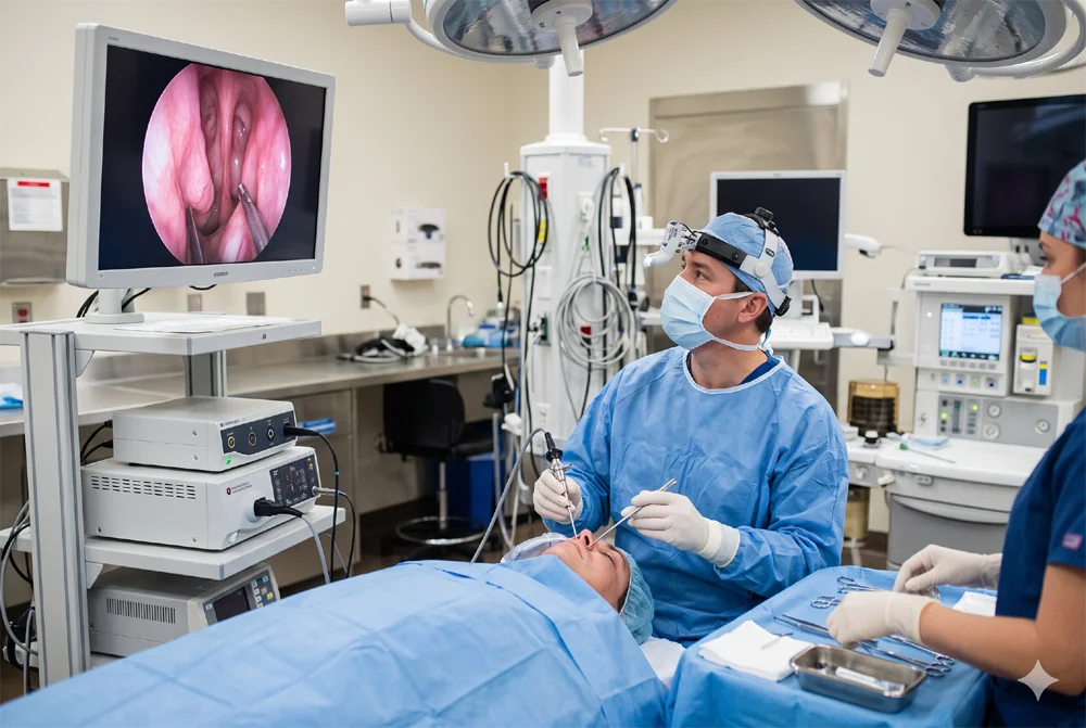 Endoscopic Nose and Sinus Surgery
