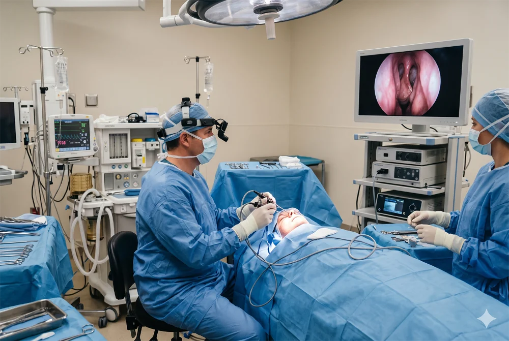 Endoscopic Nasal Septum Surgery